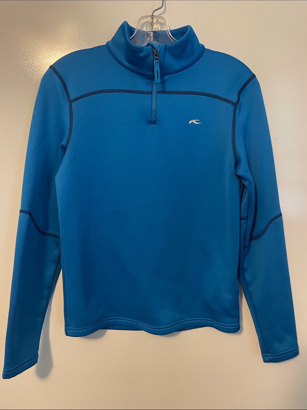 KJUS Youth 164 Boys Blue Charger Mid Layer Jacket Golf Ski XXL